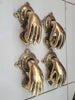 SET DOOR KNOCKER FIST & BALL DOOR KNOCKER