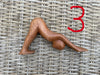 Hand-Carved Wooden Yoga Poses Art - Serene and Spiritual Home Decor