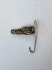 Crocodile Skeleton Head Brass Hook