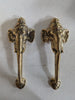 Elephant/Ganesha entry door handle, vintage bronze elephant door handle