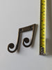 Harmonic Elegance: Music Note packs of 4 Brass Hooks