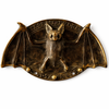 antique brass bat wall hook gothic decor vintage finish wall hook