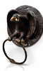 Single antique brass eagle drawer pull vintage animal cabinet hardware furniture handle