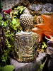 Antique Buddha statue outdoor meditation decor zen garden Bali sculpture
