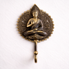 Handmade brass Buddha wall hook sitting Buddha design for zen decor meditation room and spiritual home styling