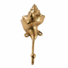 Brass conch shell wall hook nautical coastal decor beach house wall hook