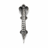 Silver finish cobra door handle metallic snake entry door pull hardware