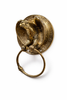 Single gold brass eagle drawer pull vintage animal cabinet hardware furniture handle