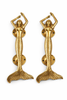 Solid brass mermaid door handle pair for double entry doors, nautical coastal door hardware
