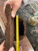 Measurement of planting pocket depth for orchid wall planter