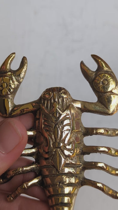 brass-scorpion-wall-hook-gothic-decor video