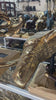 Video close up of brass sea turtle sculpture for scale, finish and craftsmanship view