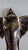 Brass Elephant Head Wall Hook – Boho Towel & Coat Hanger for Nursery & Yoga Decor