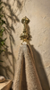 Squid wall hook used as towel holder in coastal bathroom decor, nautical sea life wall hook