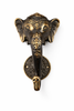 Vintage brass elephant wall hook decorative coat and towel hook