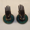 Mini set Brass Buddha Hand Shuni/Abhaya. Size #7