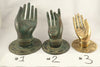 Brass SET Buddha Hand Shuni or Abhaya. Size #5