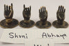 Brass Buddha Hand Shuni/Abhaya. Size #3