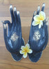 Decorative Batik Impression Brass  Buddha Hand (Small, Medium, Large)