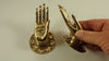Brass Buddha Hand Shuni/Abhaya. Size #3