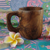 Teak coffee/Beer mugs now in 8 and 16 ounces.
